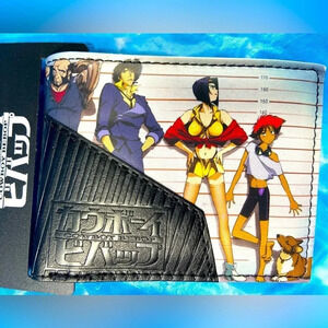 Cowboy Bebop- Bifold Wallet -  BNWT - 🪐🚀🐶🚬
